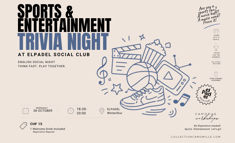 Sports & Entertainment English Trivia Night