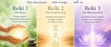 Event-Image for 'Reiki Ausbildung&nbsp;Level 1, 2 oder 3 - INITIALISIERUNG'
