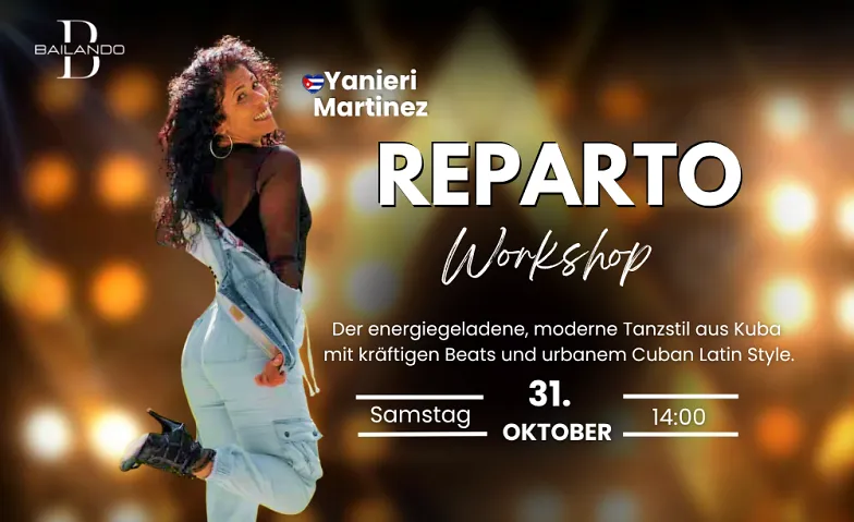 REPARTO WORKSHOP MIT YANIERI MARTINEZ, Cours & Séminaires / Musique & Danse, Eckweg 8
