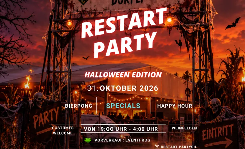 RESTART PARTY – HALLOWEEN EDITION