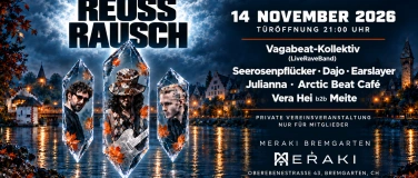 Event-Image for 'Reuss Rausch @ Meraki'