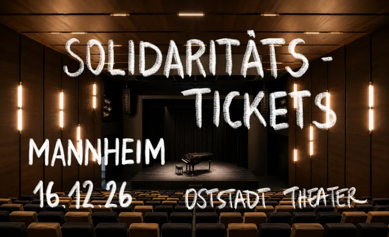 SOLIDARITÄTSTICKET - Jonathan Zelter - Nah & Unplugged 2026, Konzerte / Pop & Rock, Oststadt-Theater Mannheim