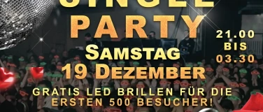 Event-Image for 'SINGLE NIGHT-500 ersten Besucher ehalten GRATIS LED BRILLE'