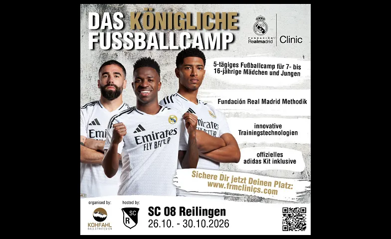 Fundación Real Madrid Fußballcamp in Reilingen