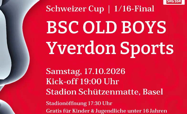 Schweizer Cup 1/16 Final BSC Old Boys - FC Yverdon Sport