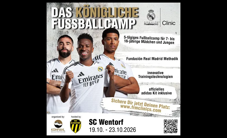 Fundación Real Madrid Fußballcamp in Wentorf bei Hamburg