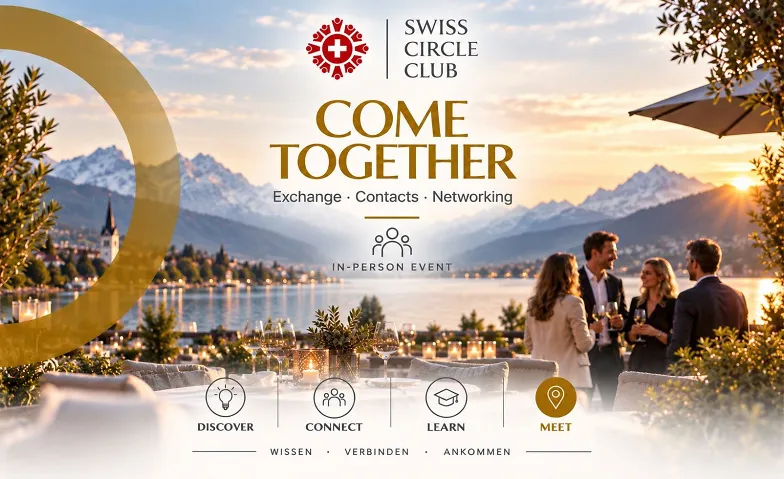 SWISS CIRCLE CLUB – Come Together in ZUG, Diverses, PLAZA Café Bistro Bar, Bahnhofstrasse 2, 6300 Zug
