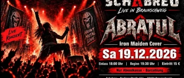 Event-Image for 'Sa 19.12.2026 - Live Konzert Abratul im Schabreu'