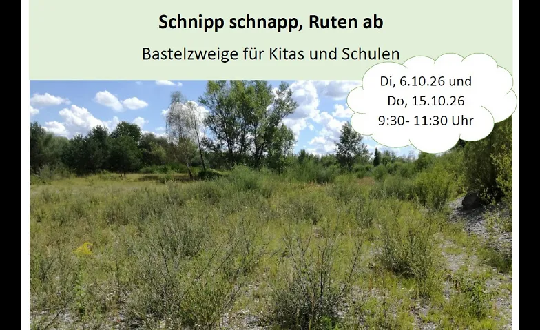 Schnipp schnapp, Ruten ab - Bastelzweige für Kitas und Schul