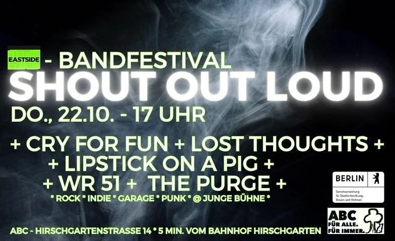 SHOUT OUT LOUD - junges Festival EASTSIDE local scene