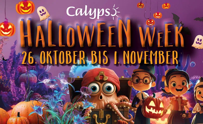 Halloween in der Badewelt mit buntem Kinder-Programm