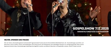 Event-Image for 'GOSPELSHOW GUNTRAMSDORF 2026'