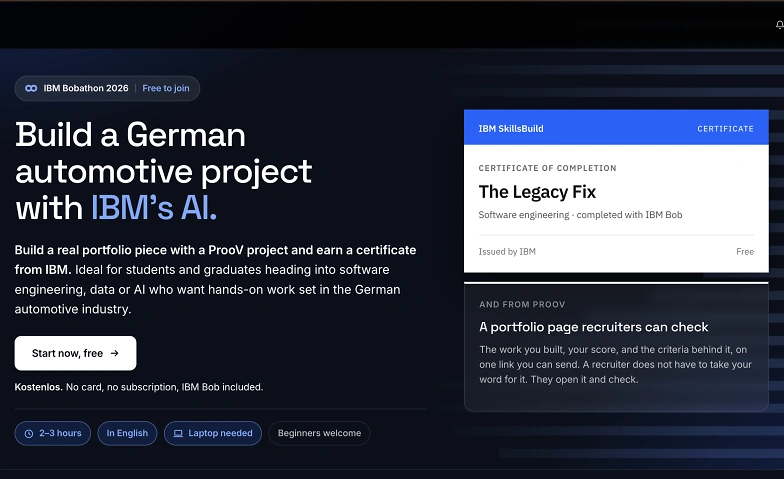 Event-Image for 'Legacy code modernization sprint with IBM'