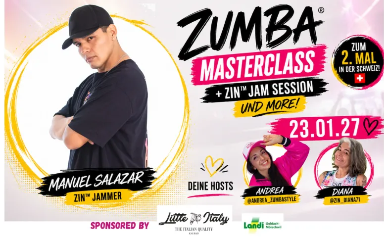 Zumba Masterclass mit ZJ Manuel Salazar