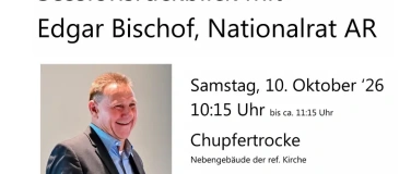 Event-Image for 'Neues aus Bern. Sessionsr&uuml;ckblick mit Edgar Bischof'