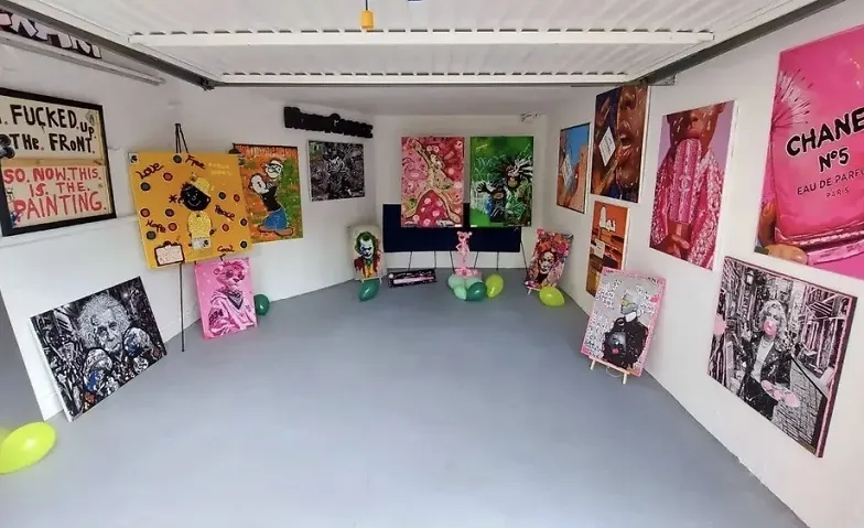 KunstGarage im Hinterhof Pop