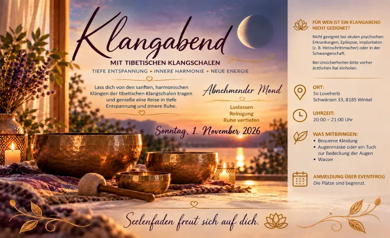 Tibetische Klangschalen – Abnehmender Mond, Santé & Spiritualité / Spiritualité & méditation, So Loveherb