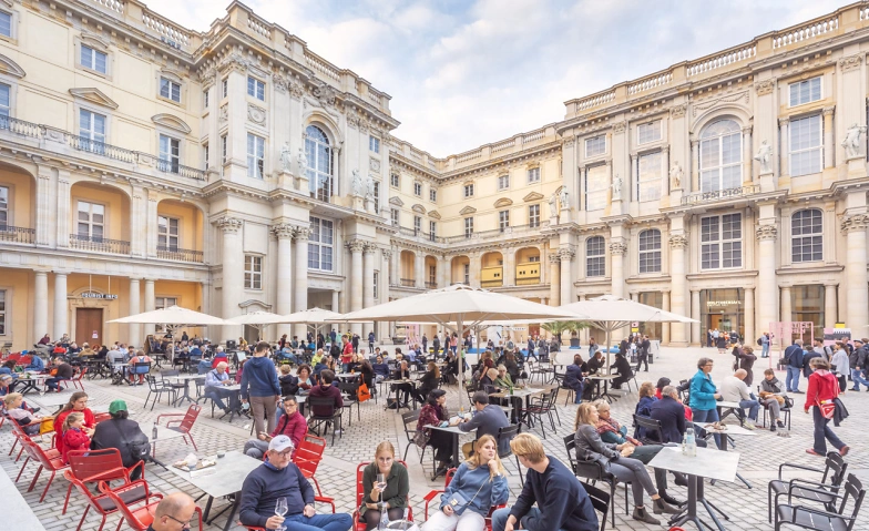 Schauen und genießen. Lebenswelten Bistro im Humboldt Forum