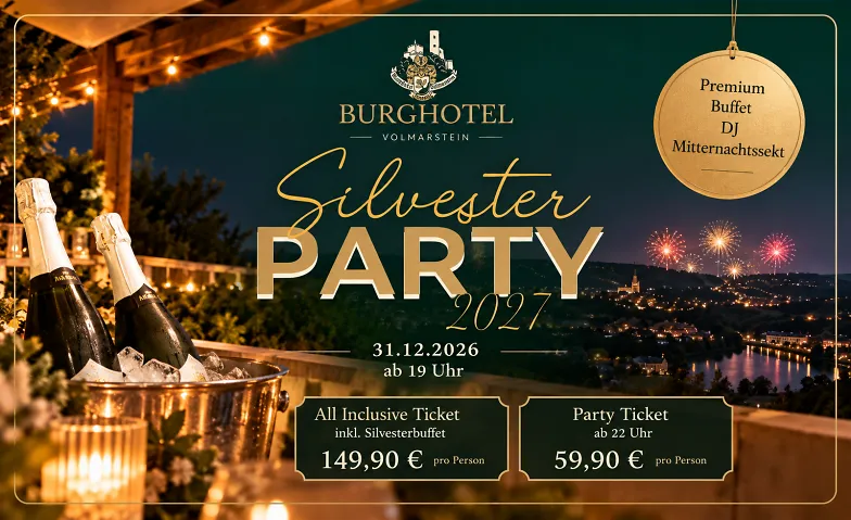 Silvesterparty im Burghotel Volmarstein, Partys / Silvesterparty, Burghotel Volmarstein