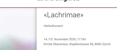 Event-Image for 'Lachrimae: 14. November Konzert'