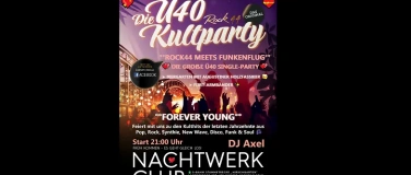Event-Image for 'Rock44  M&uuml;nchens gro&szlig;e &Uuml;40 Single-Party im Nachtwerk Club'