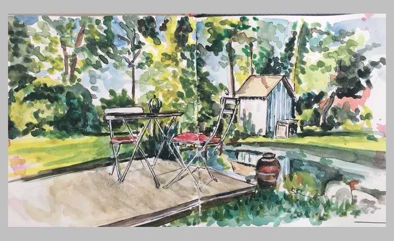 Skizzieren & Aquarellieren - Basics, Courses & Seminars, Atelier KUNSTTRAUM
