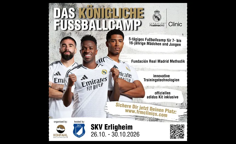 Fundación Real Madrid Fußballcamp in Erlingheim
