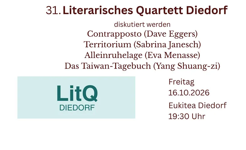 31. Literarisches Quartett Diedorf, Diverses, Eukitea Theater
