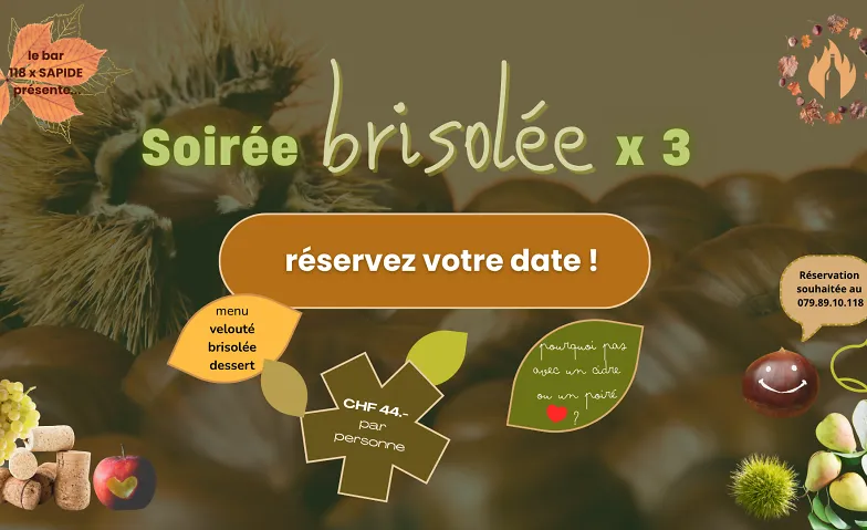 Event-Image for 'Brisol&eacute;e - Menu d'automne dans toute sa splendeur !'