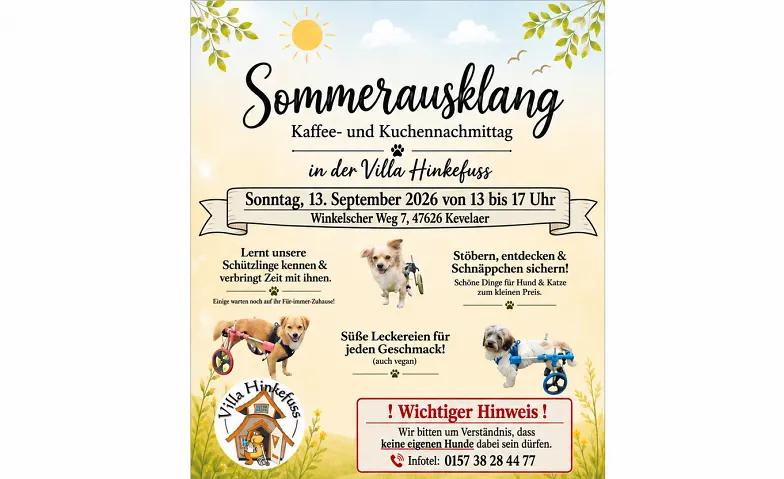 Sommerausklang in der Villa Hinkefuss