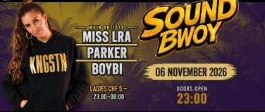 Event-Image for 'Sound Bwoy - November Edition'