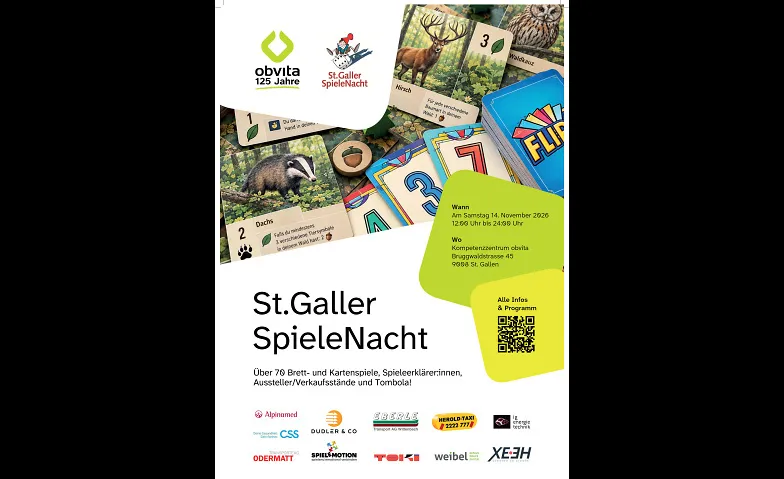 St.Galler Spielenacht, Divers, Obvita