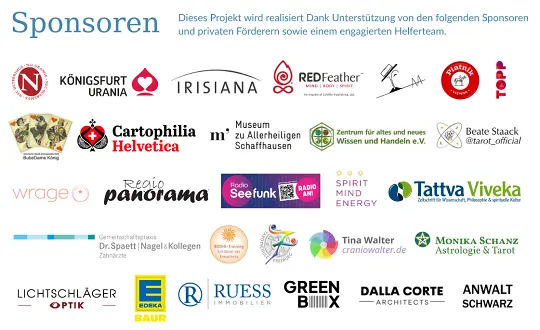 Sponsoring logo of TAROT-Festival "The Heart & Science of Tarot" event