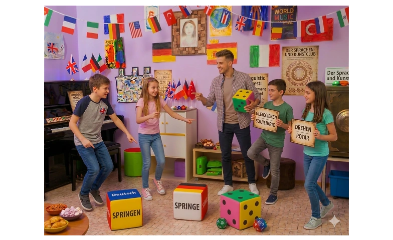 Deutsch lernen mit Spaß – Deutschkurs für Kinder (7-12 J.)