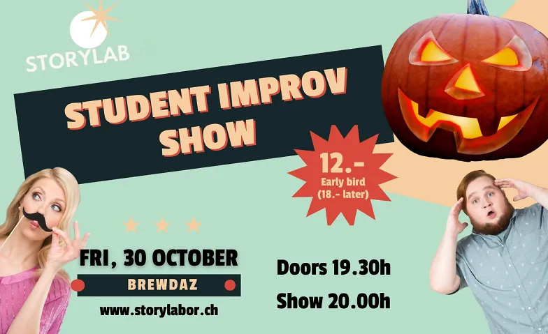 Storylabor Student Improv Show, Humour / Impro, Brewdaz
