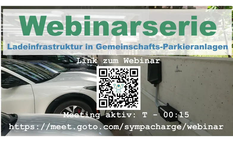 Event-Image for 'Webinar Ladeinfrastruktur in Gemeinschafts - Parkieranlagen'