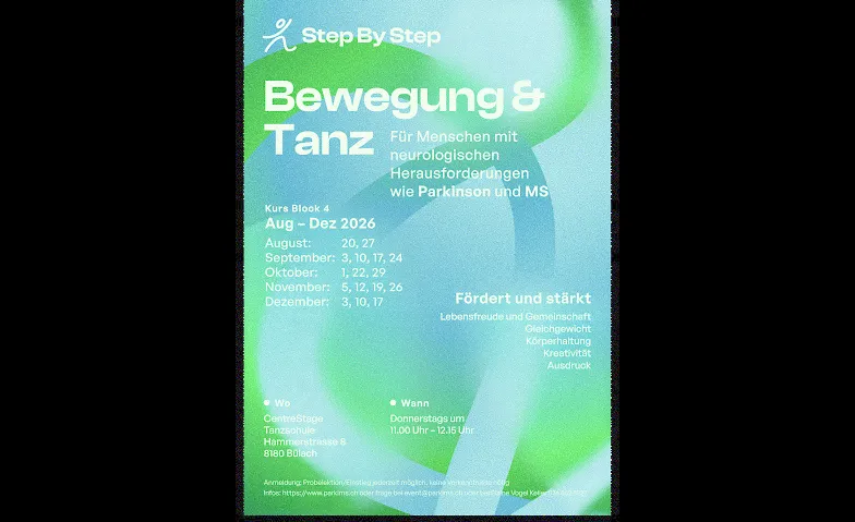 Step by Step Bewegung und Tanz Kurs