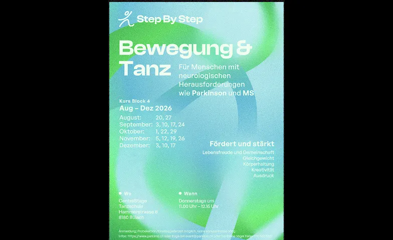 Step by Step Bewegung und Tanz Kurs