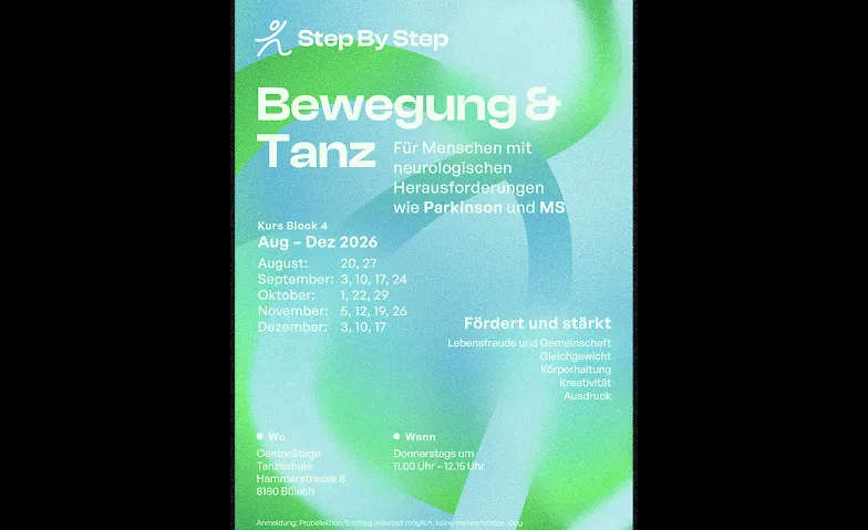 Step by Step Bewegung und Tanz Kurs
