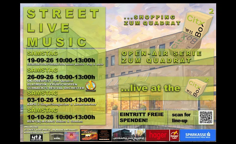 Event-Image for 'Street live music serie at the box'