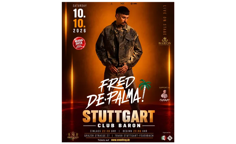 Fred de Palma - Notte Imperiale Stuttgart