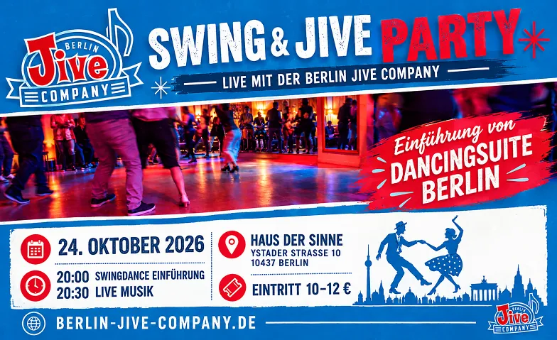 Swingdance Party mit der Berlin Jive Company