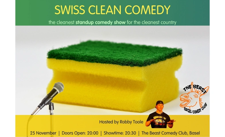 Swiss Clean Comedy, Humour / Humour & cabaret, The Beast Basel Comedy Club