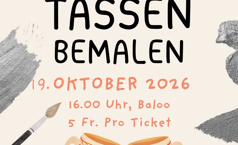 Tassen bemalen und kreativ werden ️