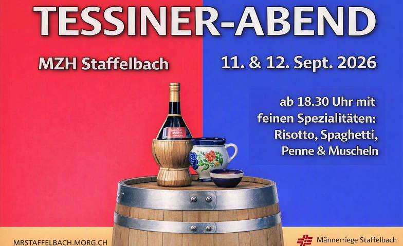 Tessiner Abend der Männerriege Staffelbach
