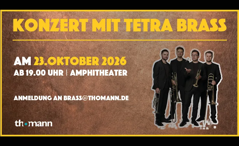 Konzert mit Tetra Brass