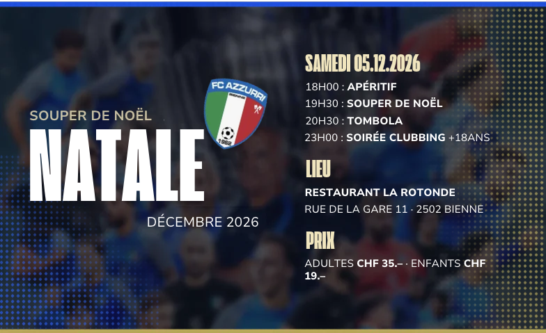 fête de noel Azzurri