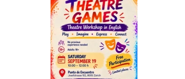 Event-Image for 'Theatre Games workshop - When was the last time you played?'