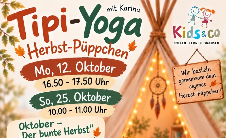 Tipi-Yoga-Workshop "Herbst-Püppchen"