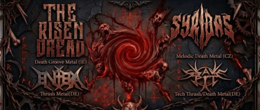 Event-Image for 'The Risen Dread (IE) + Syridas + Entera + Slave Pit'